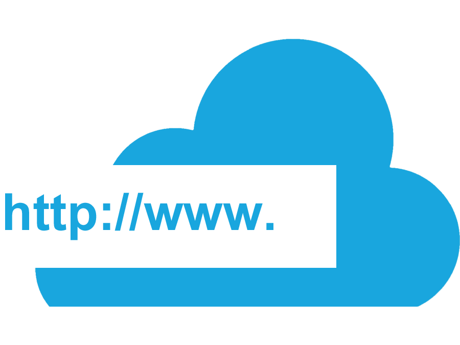 Bild mit einer Wolke, in welche der Schriftzug http://www. zeigt